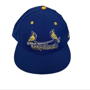 New Era St Louis Cardinals Wool Adjustable Cap Hat Blue MLB Baseball